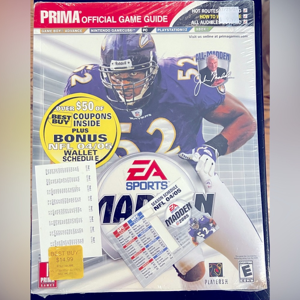 Madden 2005 Official Strategy Guide (New/Sealed)